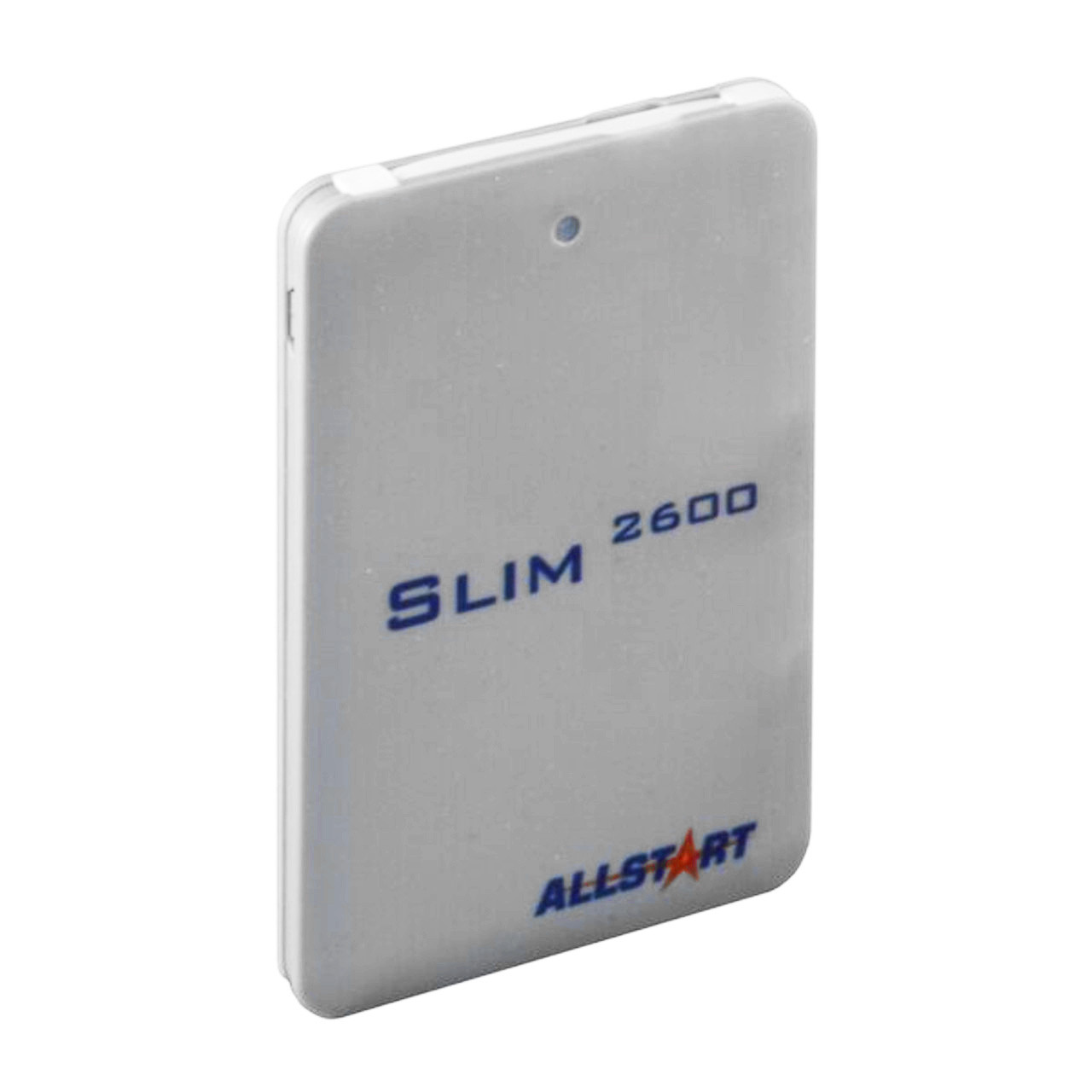 AllStart IonSlim 2600 mAh パワーバンク、USB-to-Micro-USB 充電コード付き (576) JB Tools