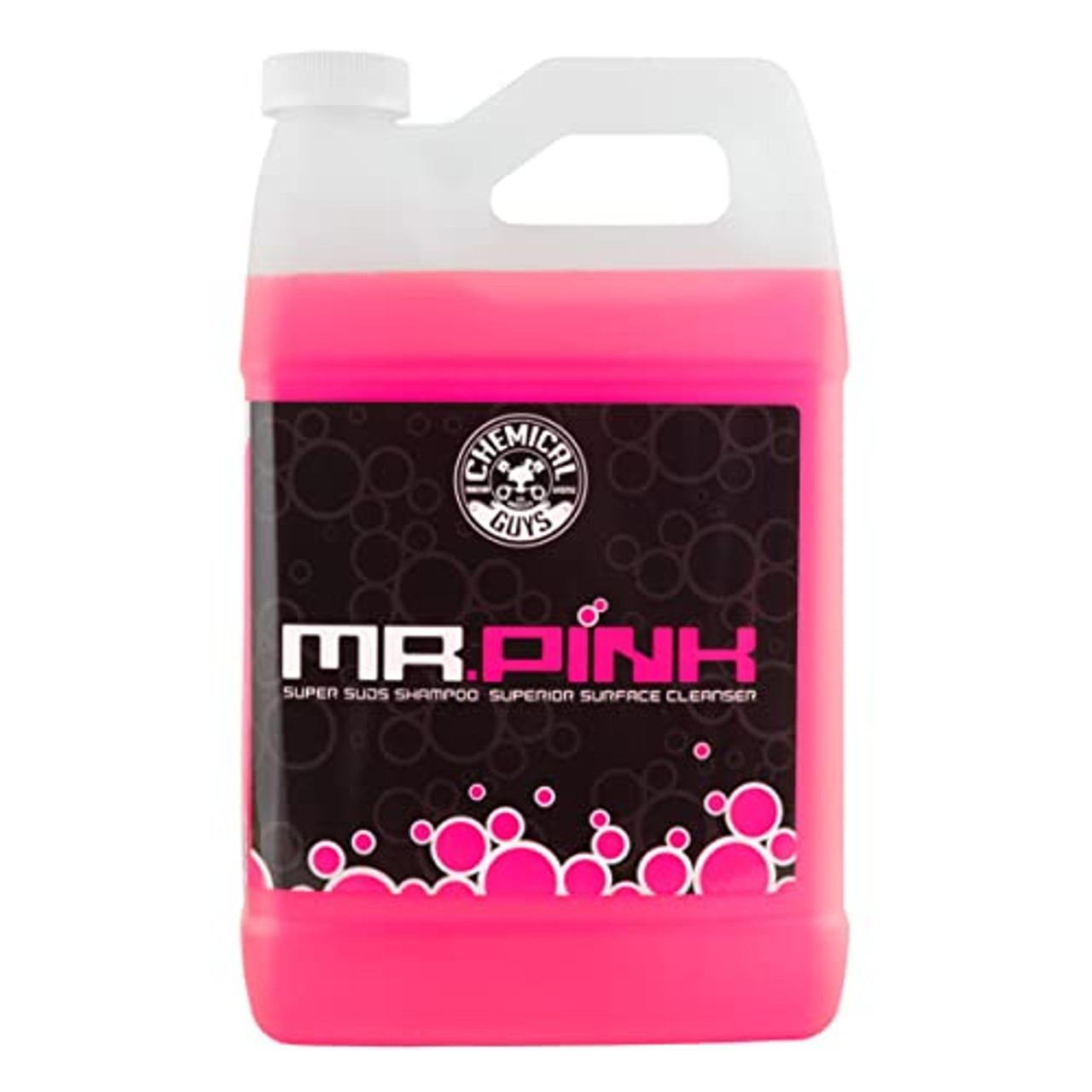 Chemical Guys CWS_402 Mr. Pink Foaming Car Wash Soap, 128 oz, Candy Scent