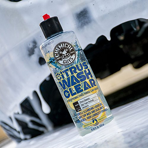 Chemical Guys CWS30316 Citrus Wash Clear Hydrophobic Free Rinse Car