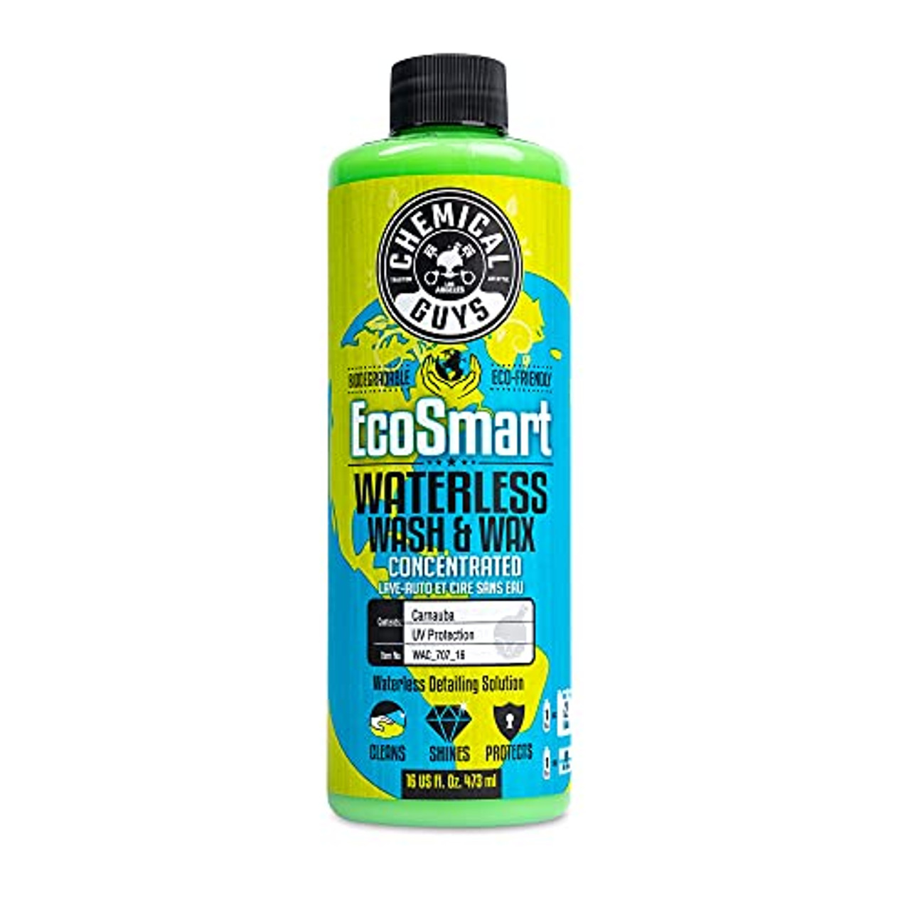 Chemical Guys WAC_707RU - EcoSmart-RU (Ready to Use) Waterless Car Wash & Wax (1 gal)