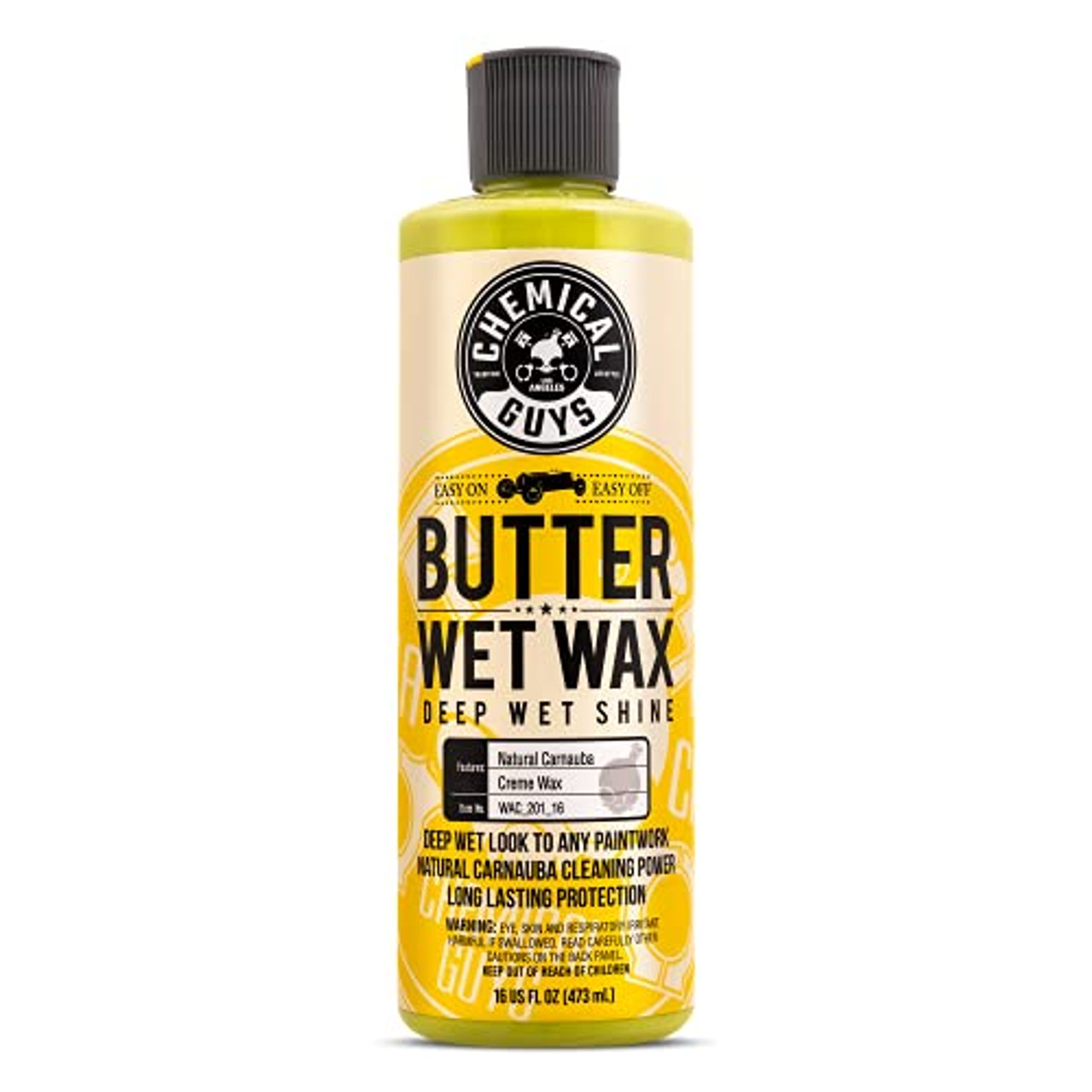 Chemical Guys WAC_201_16 Butter Wet Wax, 16 fl oz