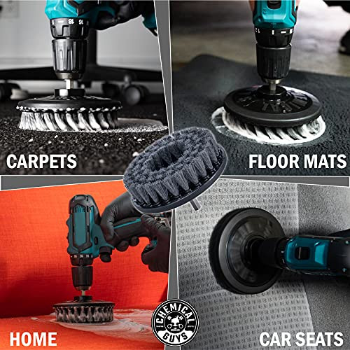 Chemical Guys ACC506 Spinner MultiSurface Drill Brush Attachment, Gray