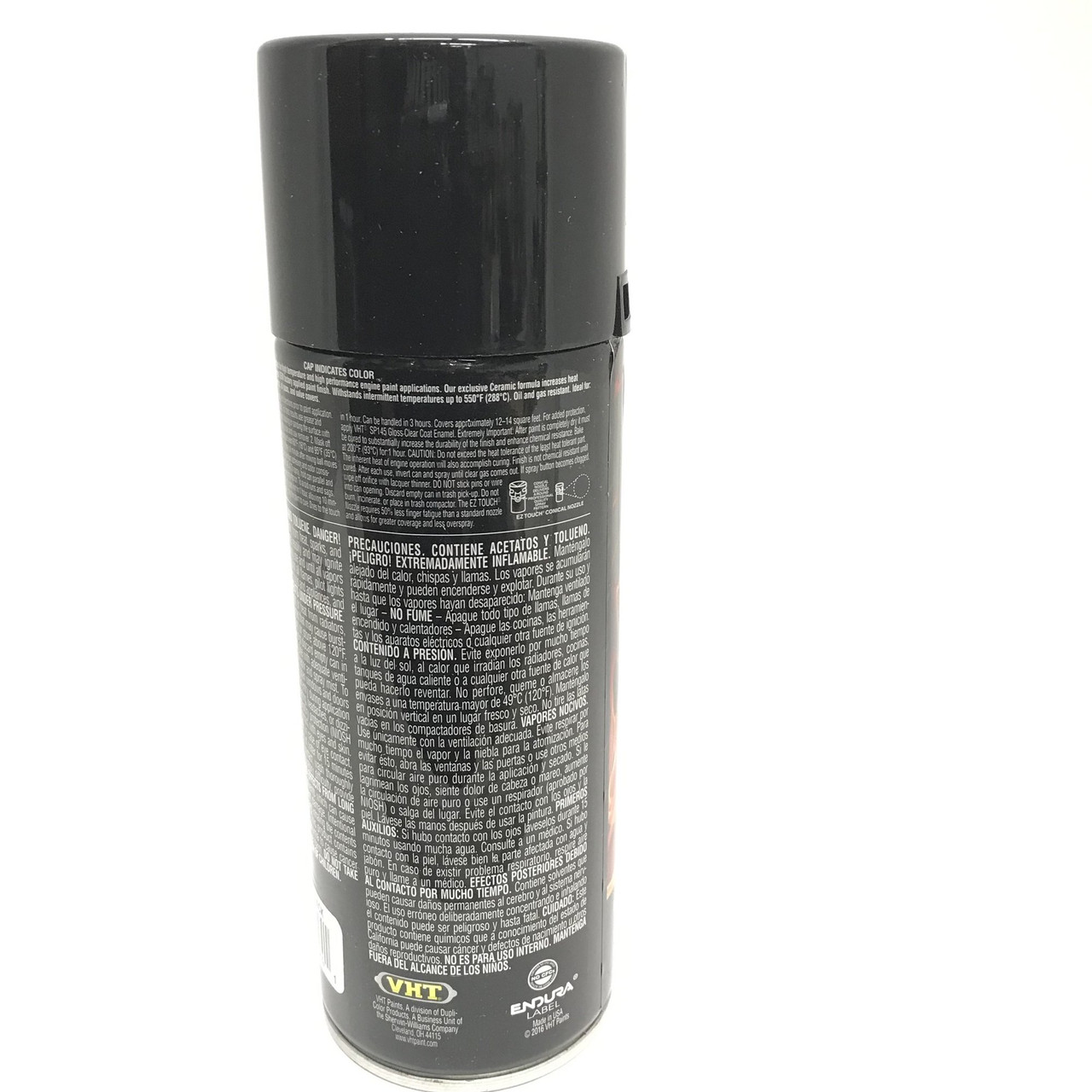 DupliColor VHT Gloss Black Engine Enamel Paint (SP124) JB Tools