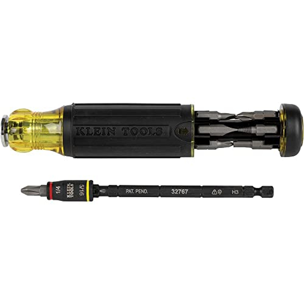 Klein Tools 32304 Screwdriver, 14-in-1 Adjustable Screwdriver with