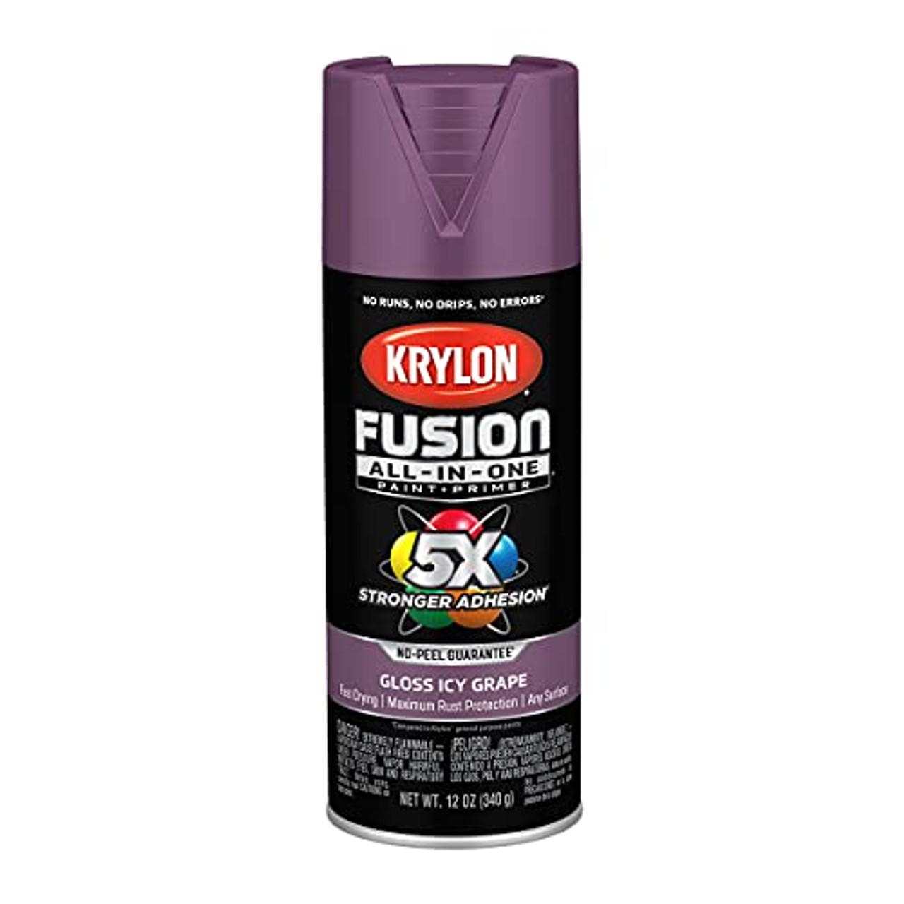 Krylon® Fusion All-In-One® Gloss Clear Spray Paint + Primer - 12