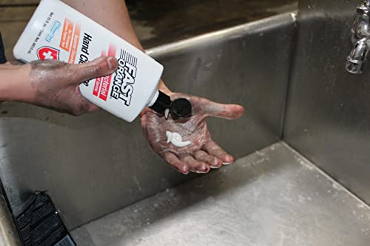 Permatex 25217 Fast Orange Pumice Lotion Hand Cleaner, 1/2 Gallon