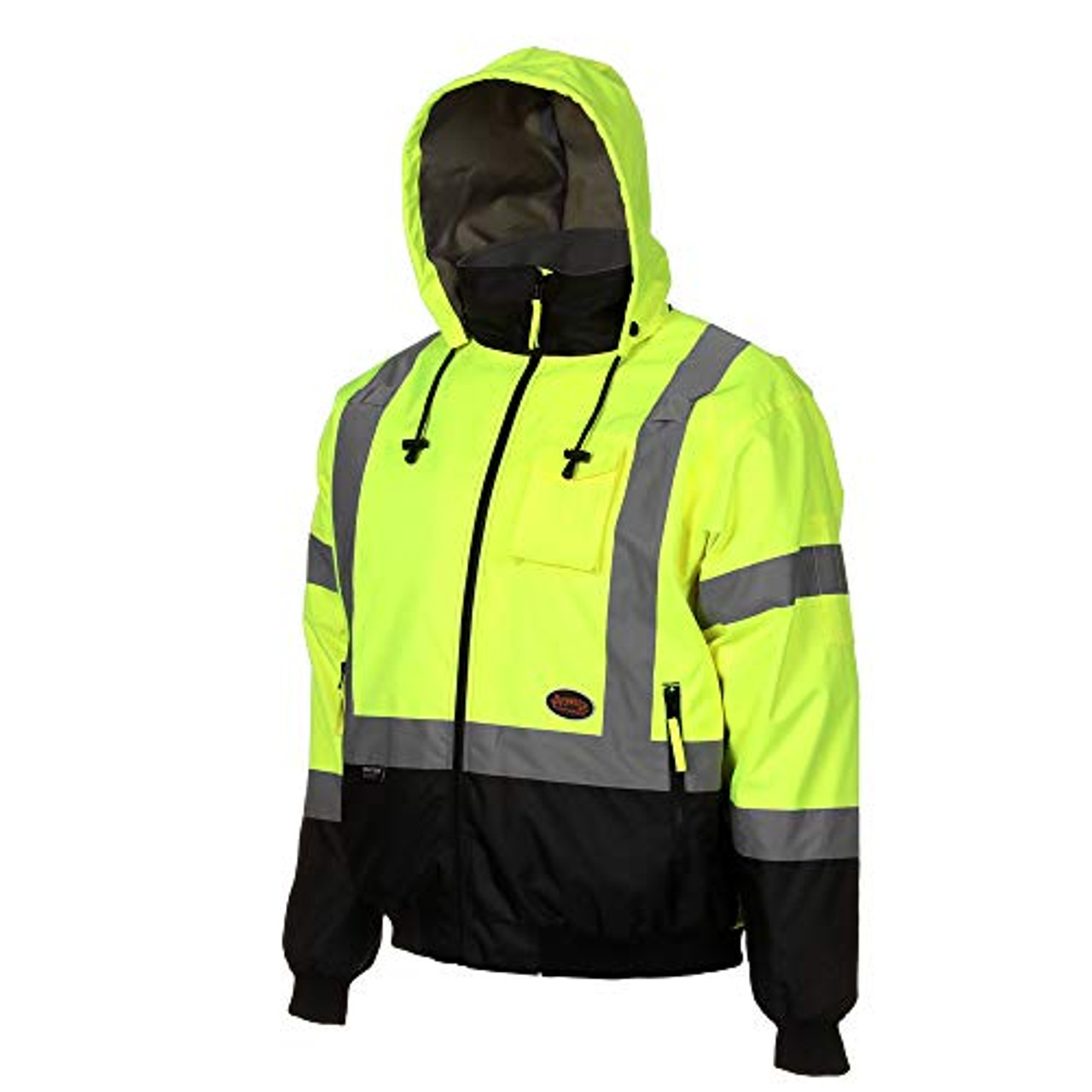 Safety Hard Head Helmet & Reflective Safety Jacket for Outdoor Construction  (Yellow Helmet with Green Jacket) – Safety-India