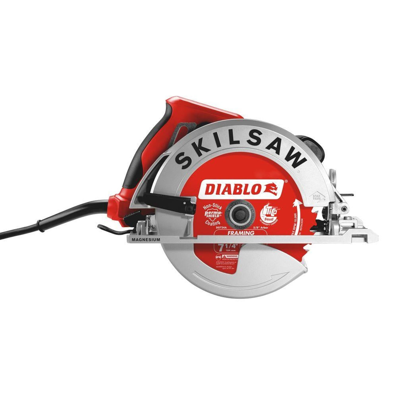 Skil SPT67WM-22 15 Amp Corded Electric 7-1/4in Magnesium SIDEWINDER Circular  Saw JB Tools