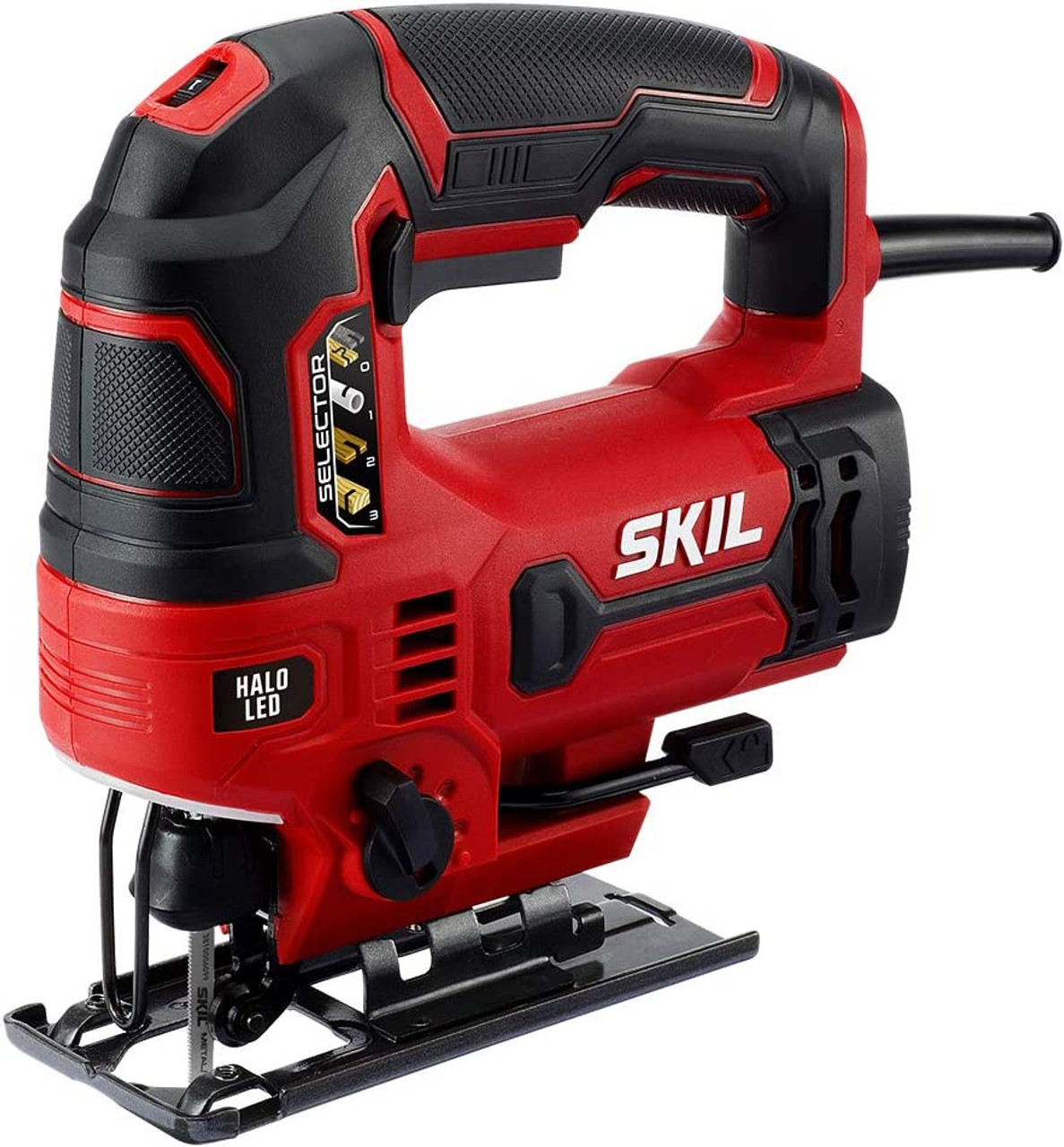 Skil JS314901 Amp Corded Electric Orbital Jig Saw with Halo Light and  Blades JB Tools