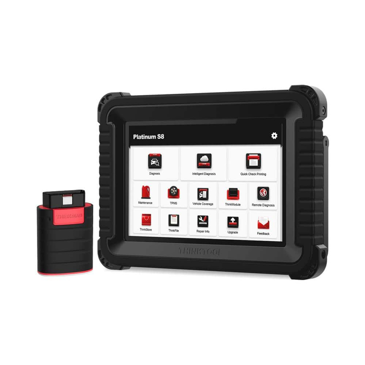 Thinkcar TKT03 8 in. OBD2 Scanner Professional Vehicle Diagnostic Scan Tool  | JB Tools