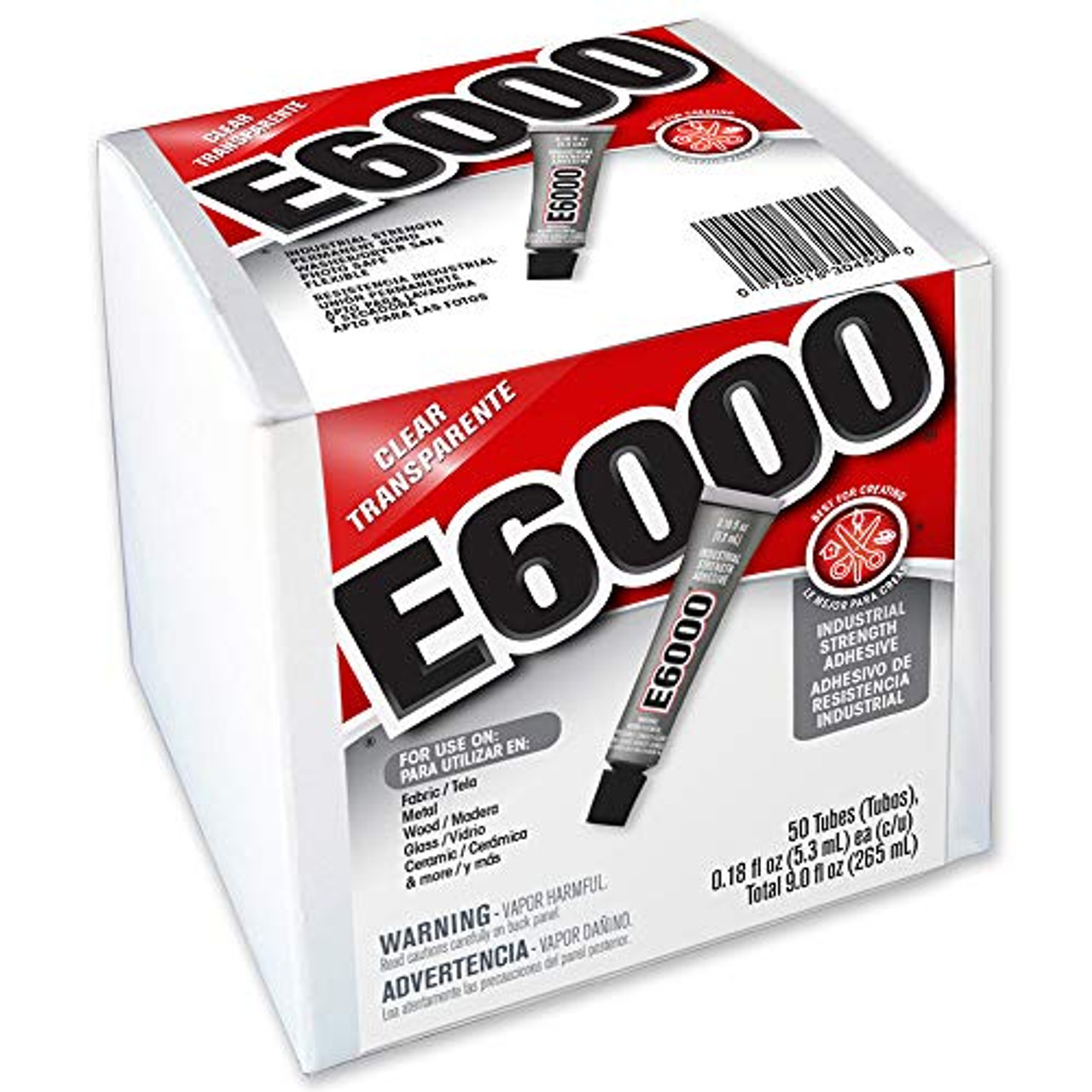 E-6000 Industrial Strength Glue 2 Oz Adhesive Permanent Bond Multi