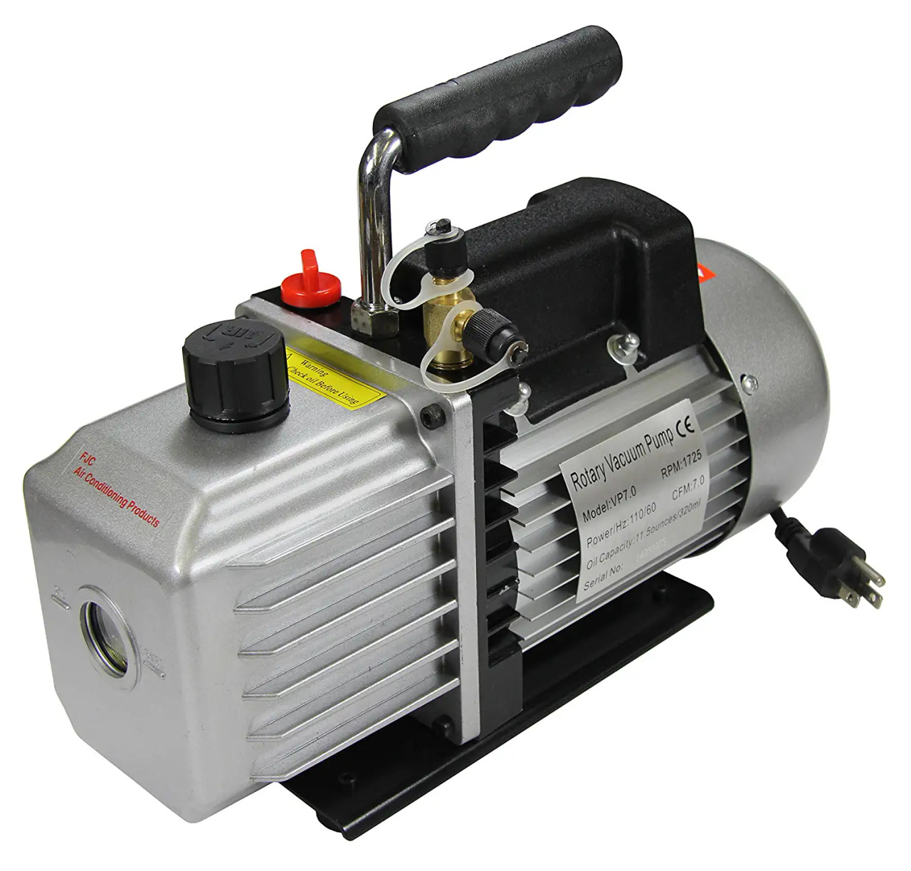 FJC 7 CFM Vacuum Pump for A/C Maintenance (6916) | JB Tools
