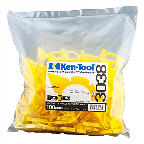 KenTool 30603 100Pk Hexchex MultiSize Indicator JB Tools