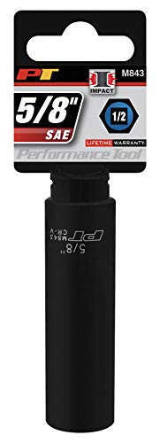 US Pro 6pc 1.3cm Dr Spline Impact Presa Pezzi Set M14 M16 M18 12