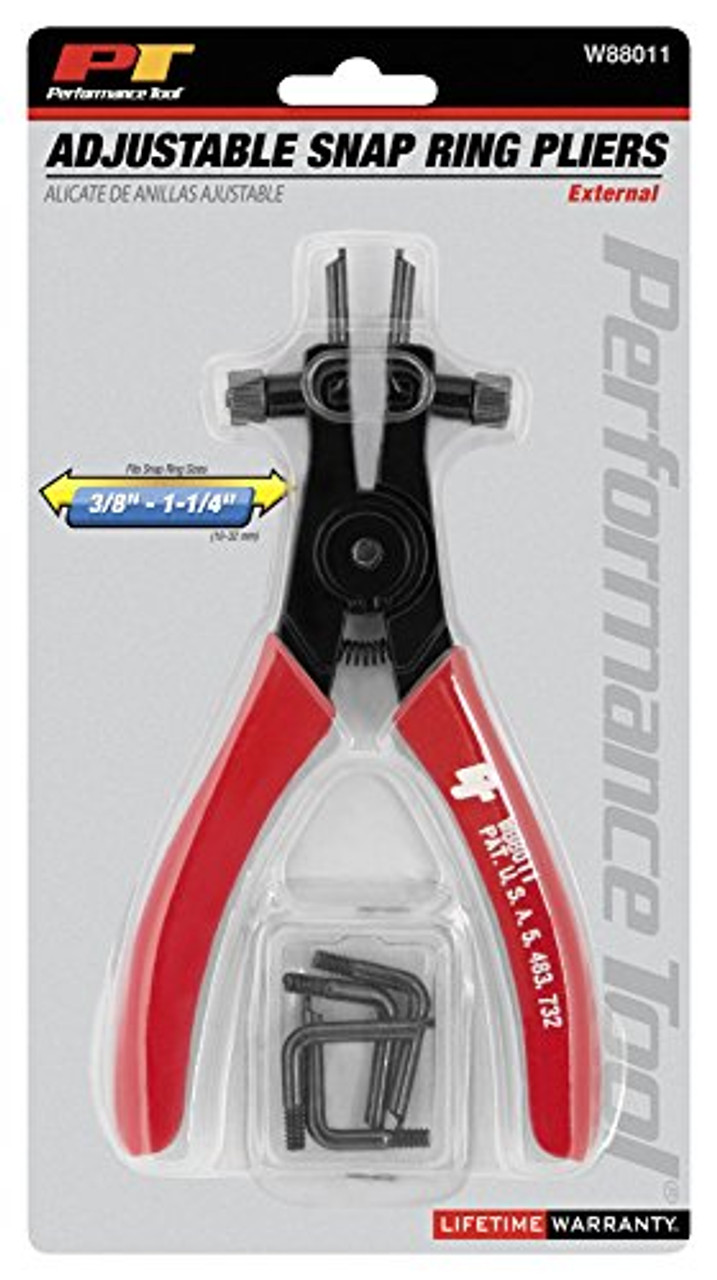 Snap Ring Pliers with Combination Internal External Switch