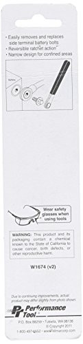 WirthCo Battery Doctor Side Terminal Battery Wrench – Für 5/40.6 Cm Seitenbolzen, 13,3 Cm