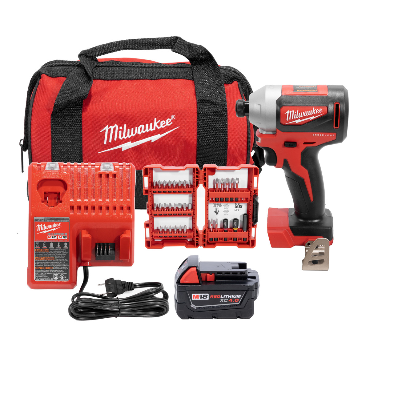 Milwaukee M18 Reifenfüller, tragbar, 18 Volt, mit 150 psi und Truefill  (2848-20)