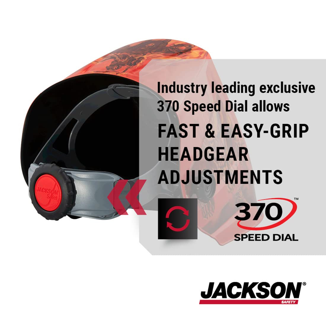Jackson Safety Auto Darkening Welding Helmet 3/5-13 (47101) | JB Tools