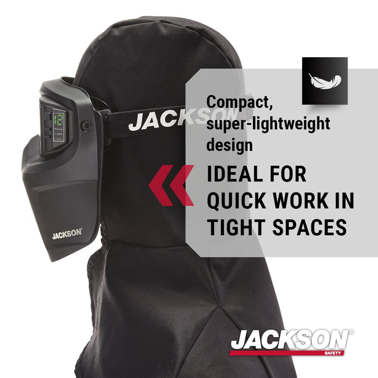 Jackson Safety 46200 Rebel ADF Welding Mask, True Color Technology | JB ...