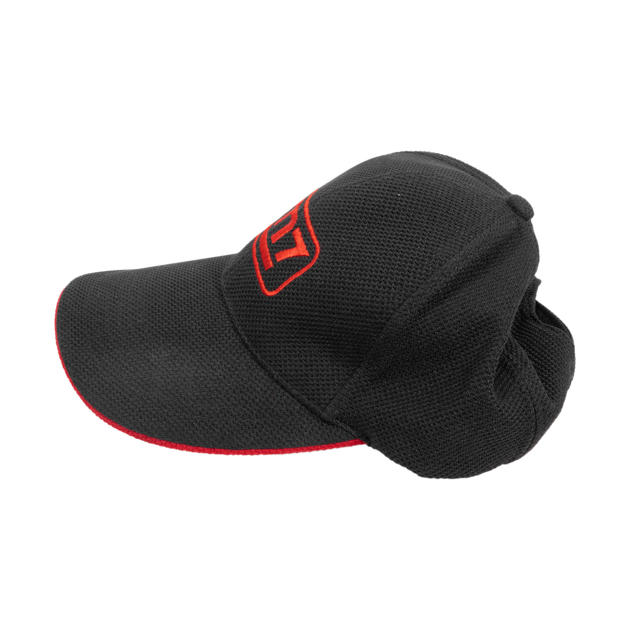 M7 Adjustable Baseball Cap Black Red Trim M7 Logo (ZC-202) | JB Tools