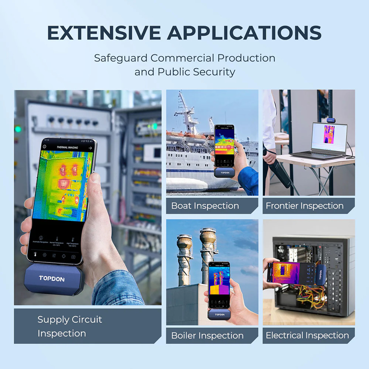 Topdon TC001 Portable Thermal imaging camera - Phone App