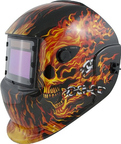 Titan Tools Welding Helmet ADF Flames (41266) JB Tools