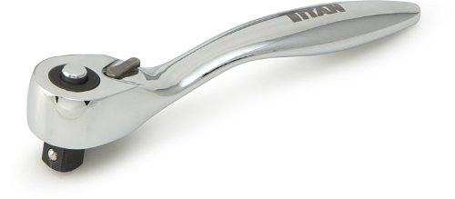 Titan Tools Mikro-Ratsche 1/4" Antrieb Versetzt – Ideal Für Enge Motorräume Und Unterdash-Bereiche