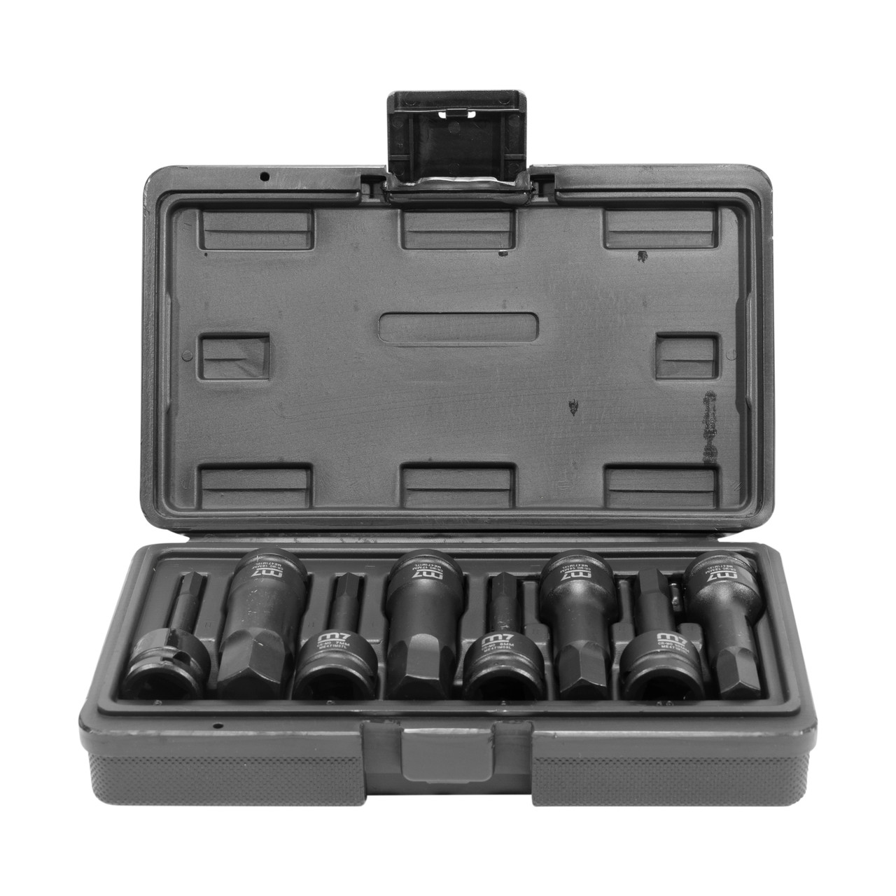 Powerbuilt 30-teiliges Metrisches Steckschlüssel-Set – 1/4-Zoll-Antrieb, Chrom-Vanadium-Stahl, Klar Lesbare Größenmarkierungen