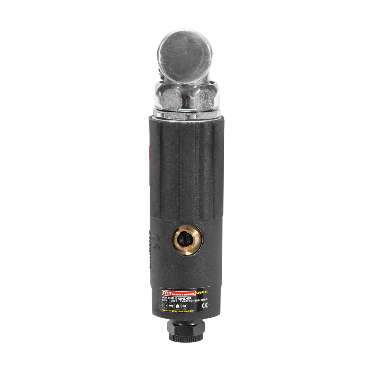 M7 90-Degree Air Angle Die Grinder With 1/8 Collet And 1/4 Collet  (QA-611B)