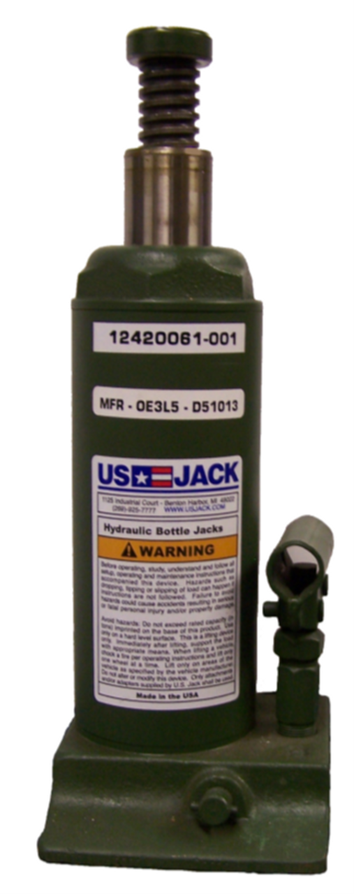 US JACK D-51122 Ton Bottle Jack Made in USA - 4