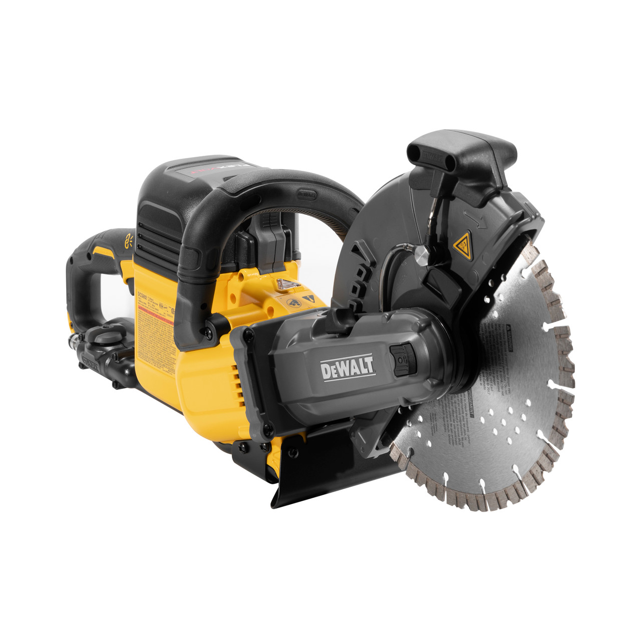 DeWalt 60V Cut Off Saw 9” Blade + 2 Batteries (DCS692X2