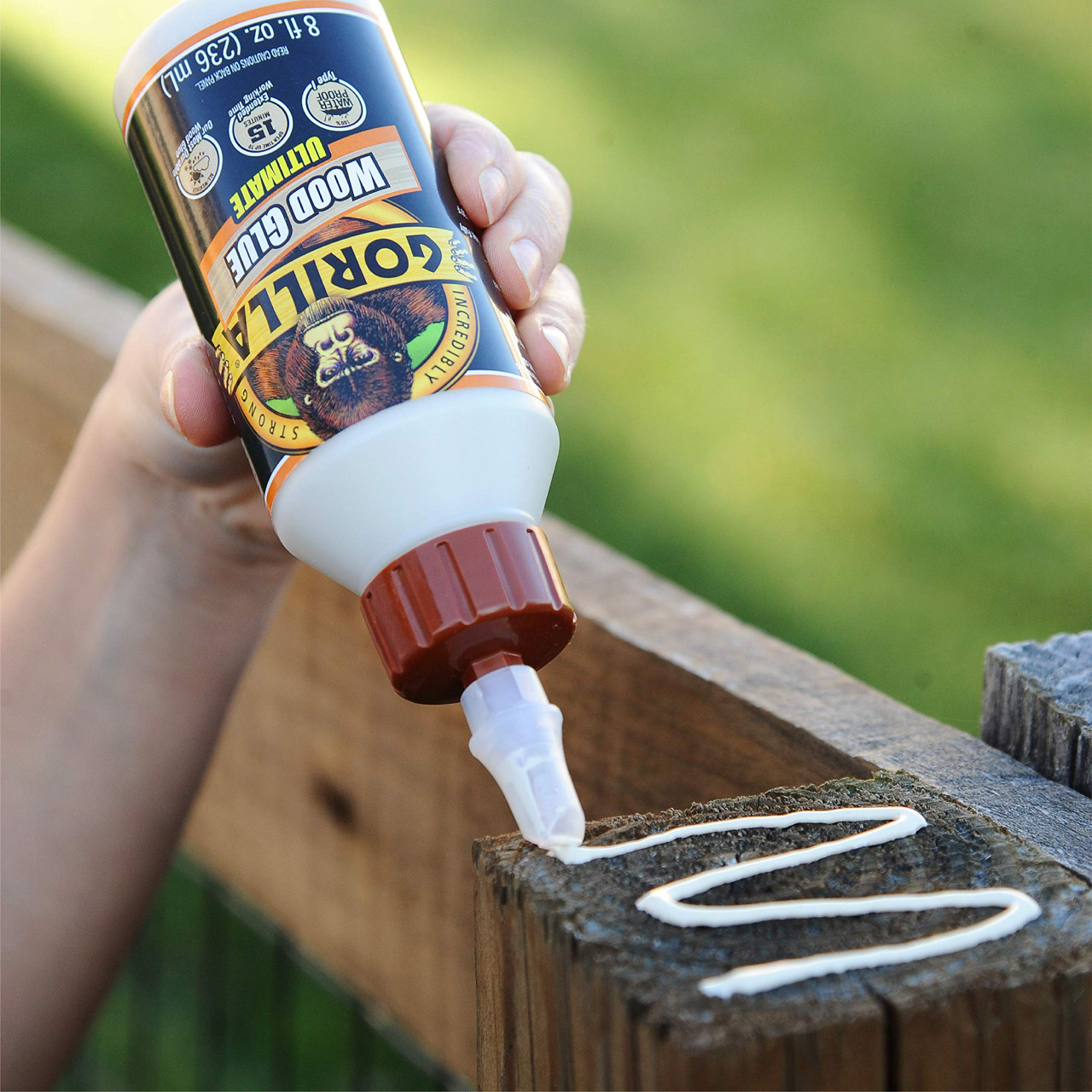 Gorilla Glue Ultimate Waterproof Wood Glue 8 oz Natural | JB Tools