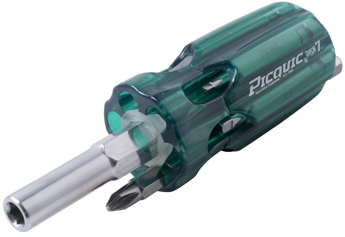 Picquic Dash 7 MultiBit Screwdriver With Seven Bits (47123) JB Tools