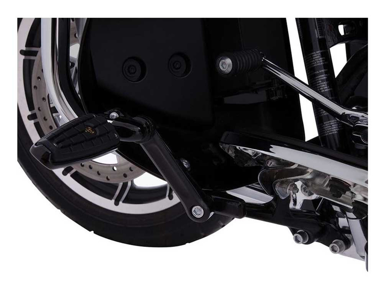 Ciro Floorboard Highway Peg Mount (Black S For 20092016 Flh Touring