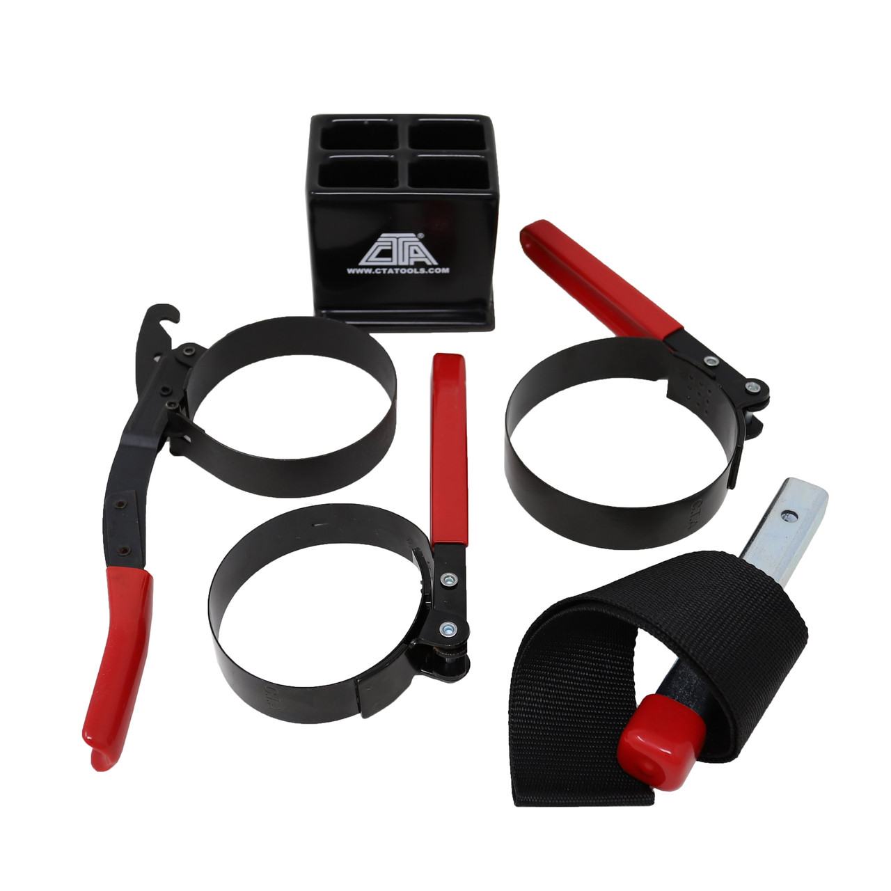 CTA Tools 4 Pc. Diy Oil Filter Wrench Kit W/ Stand (4324) | JB Tools