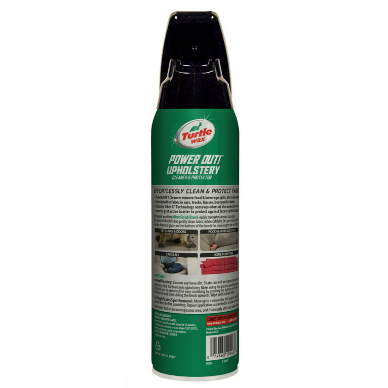 Turtle Wax Power Out Upholstery Cleaner And Protector (50798) JB Tools