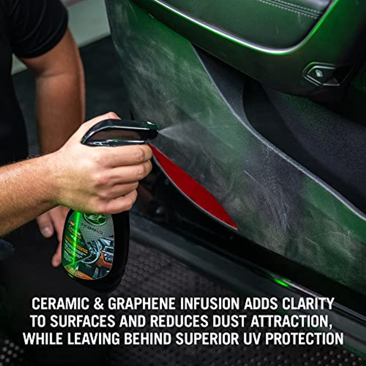 Turtle Wax Hybrid Solutions Ceramic Graphene Interior Car Cleaner, 16 Oz  (53787)