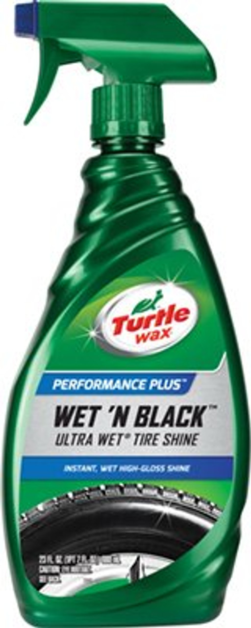 Turtle Wax Wet' N Black Ultra Wet Tire Shine 23 Oz. (T217RA)