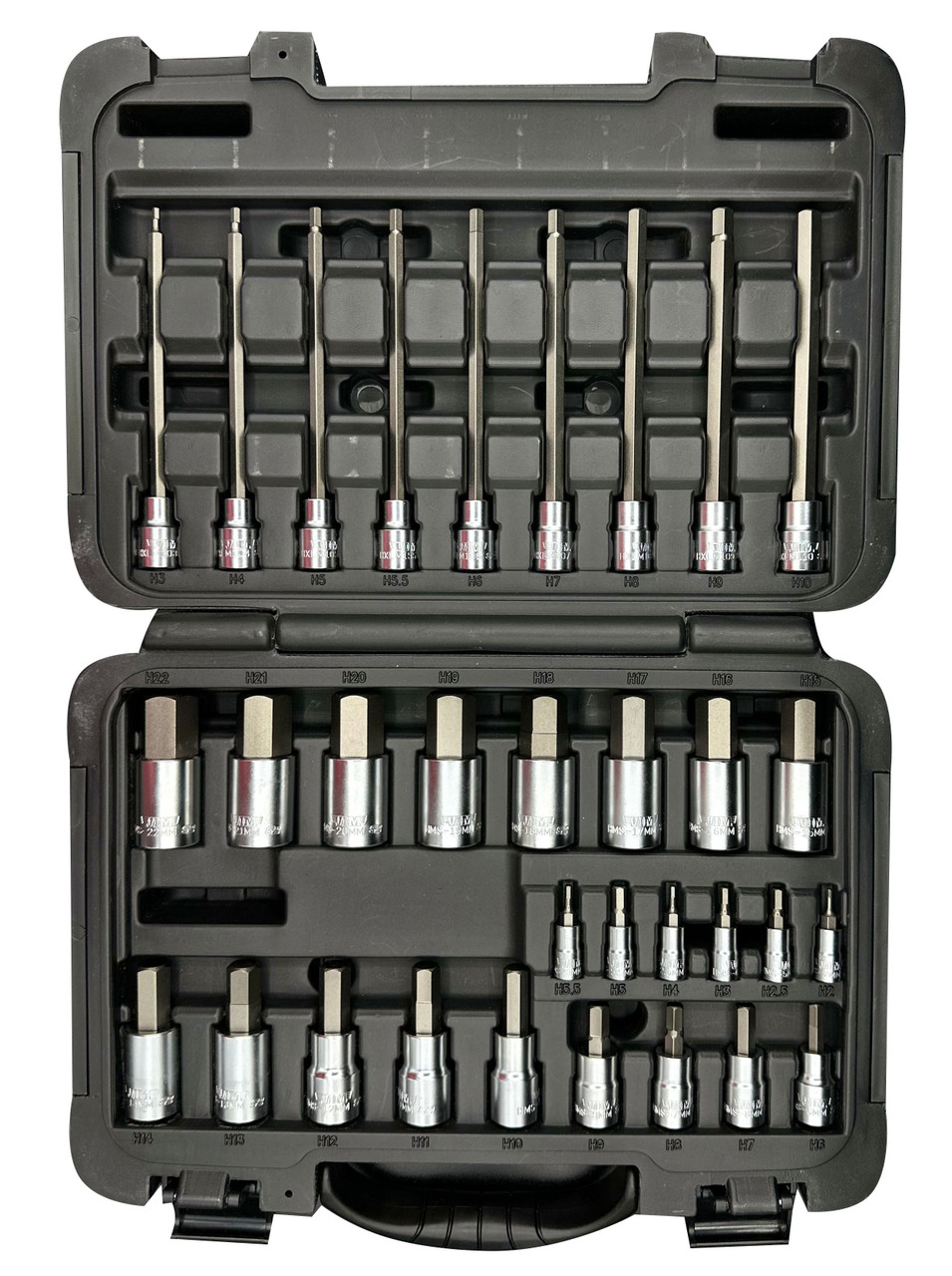 VIM Tools 32 Pc. Elite Hex Metric Master Driver Set - S2 Steel