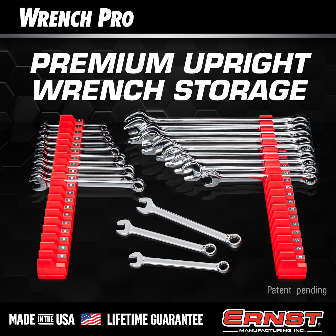 Ernst 40 Tool Magnetic Wrench Pro Modular Wrench Storage | JDTCo.