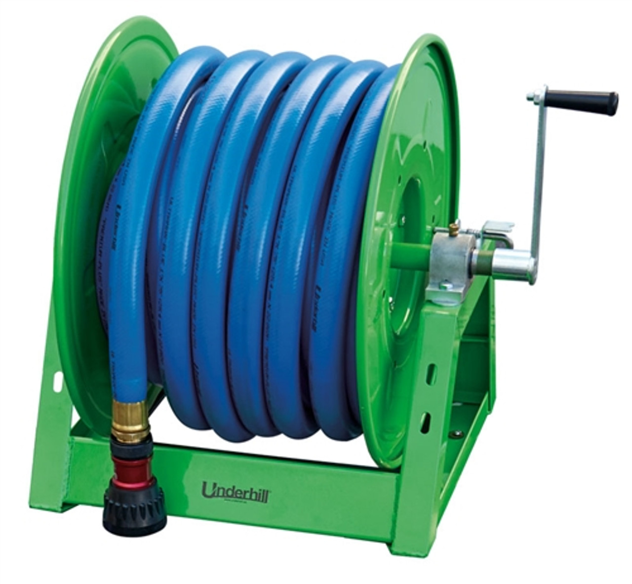 Underhill Hose Caddie Reel 1 In. W/ 10 Ft. Leader Hose (HC-100