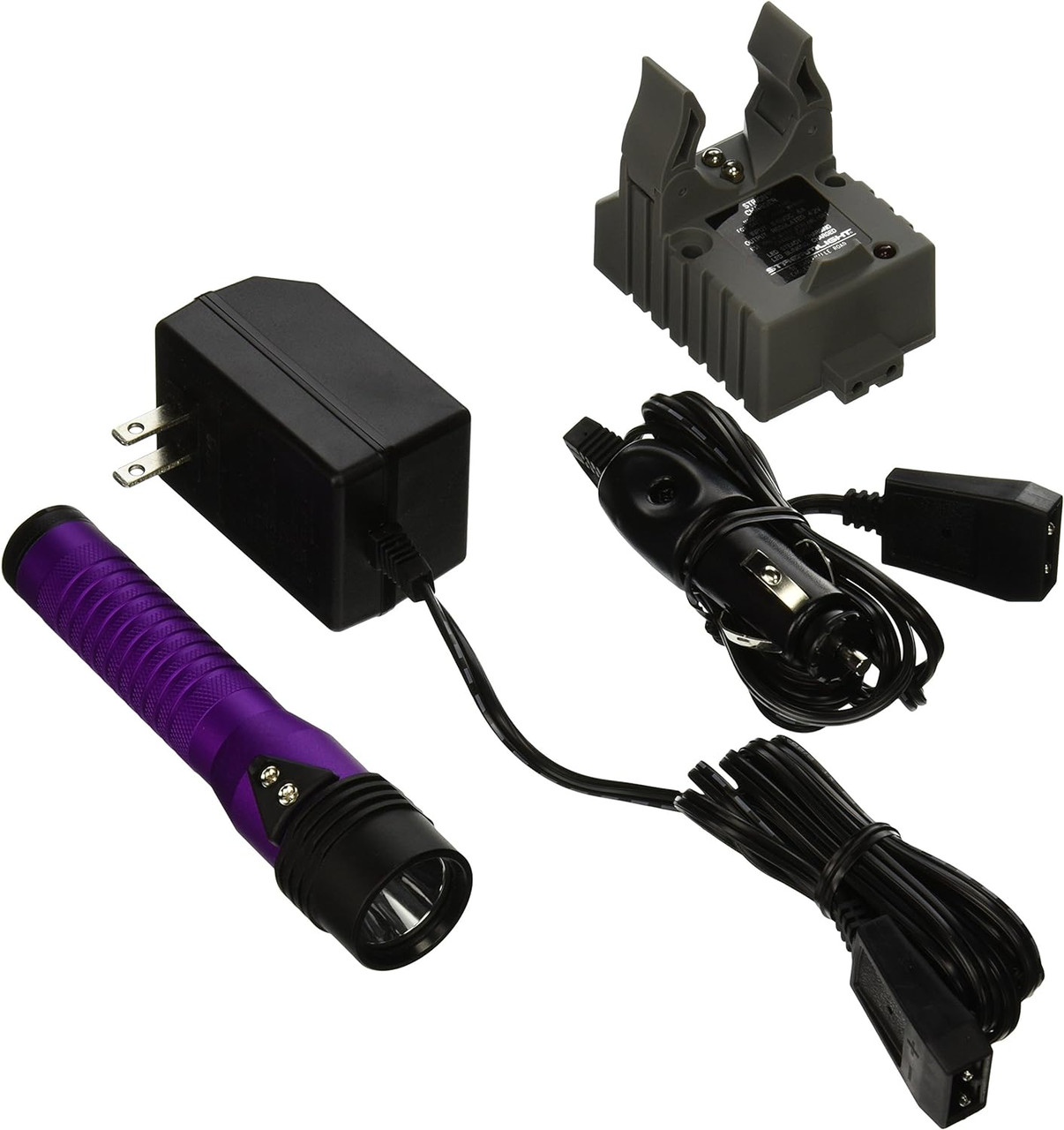 Streamlight Strion LED HL Rechargeable Flashlight 120V DC Purple (74773)