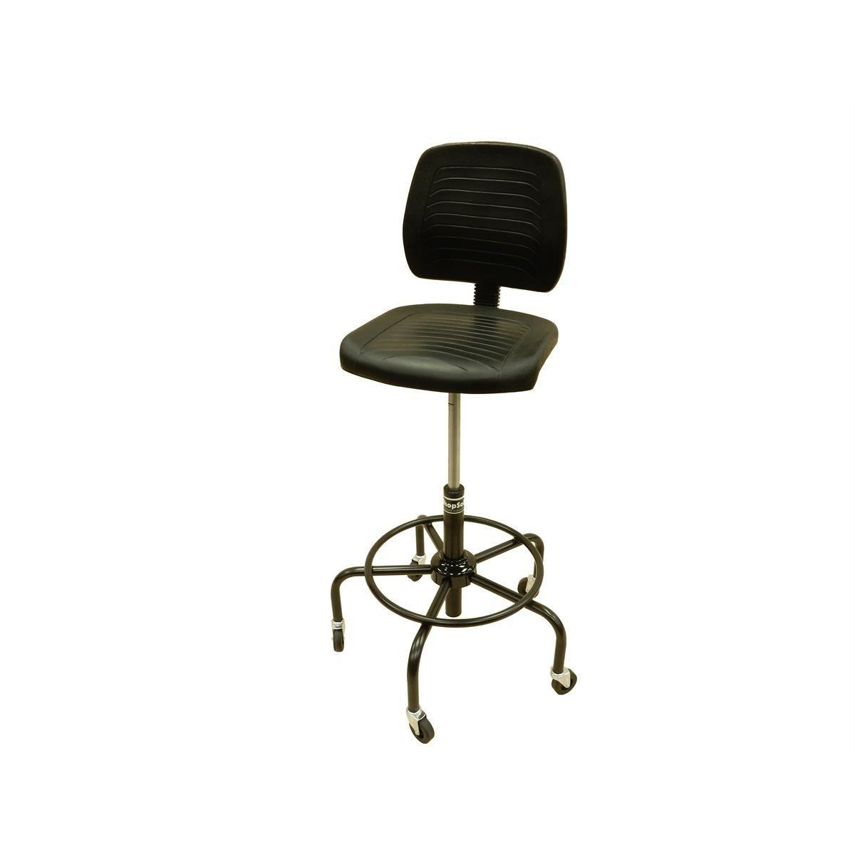 Shopsol Workbench Chair W/ Polyurethane Seat And Backrest (1010823 ...