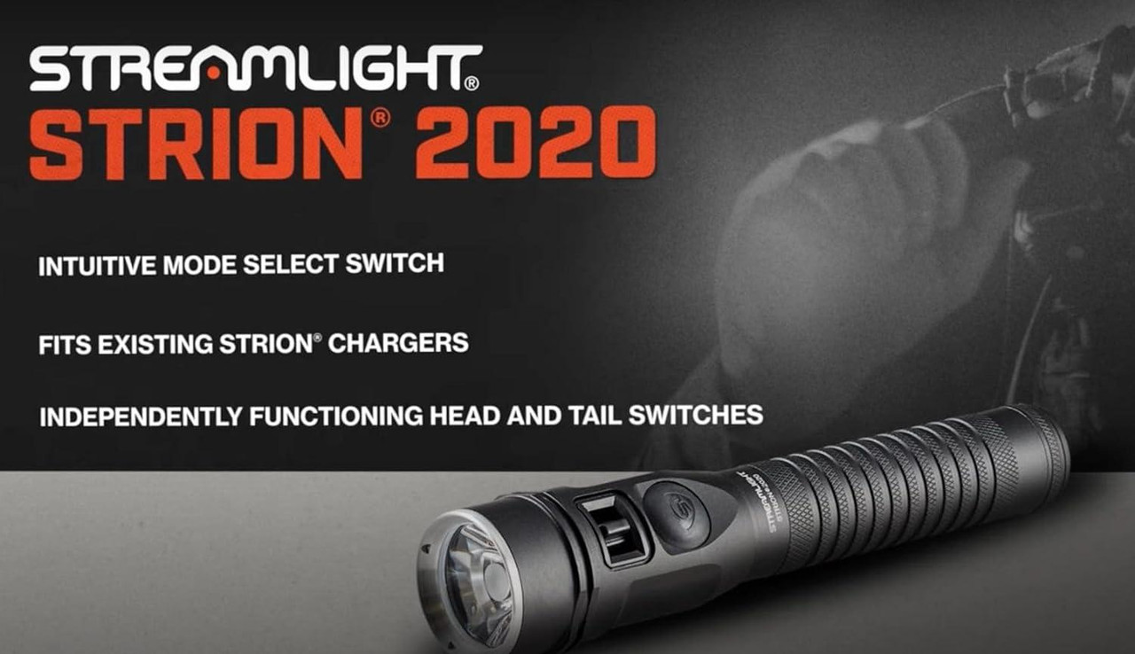 Streamlight Strion 2020-12V DC Charger - Replacement Charging Unit For Strion LED Flashlights, 12 Volt Direct Plug