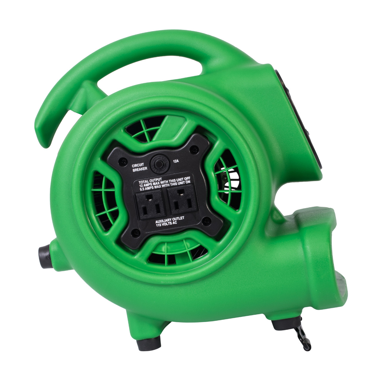 XPOWER 1/4 HP ミニエアムーバー (P-230AT-Green) | JB Tools