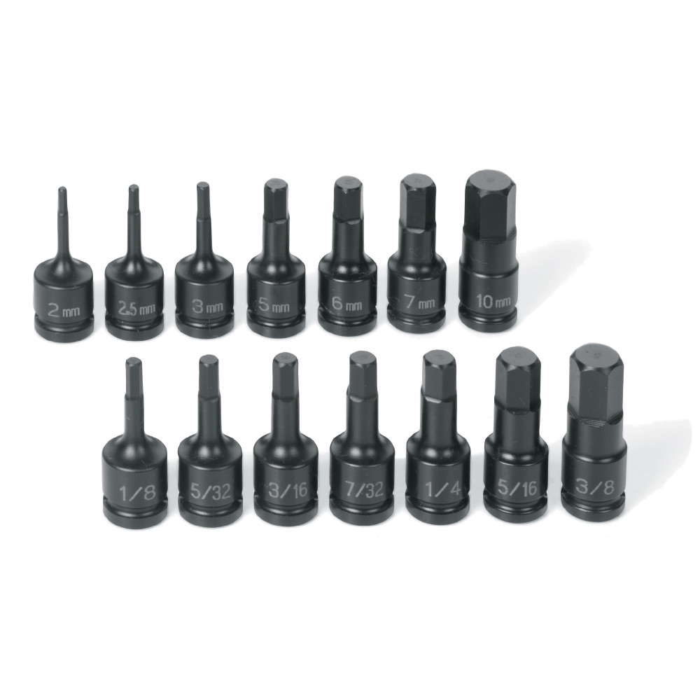 Grey Pneumatic 2532S 1/2" Drive X 1" Standard 8-Point Impact Socket