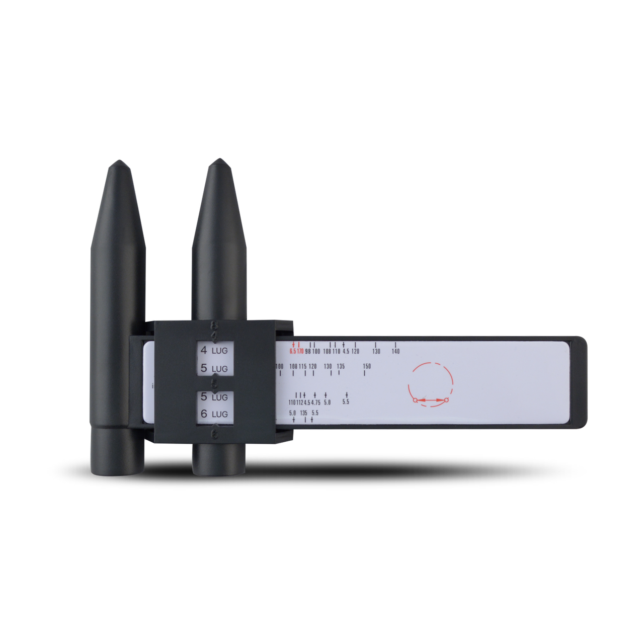 Mr. Lugnut Wheel Bolt Pattern Gauge Set (BG-01) | JB Tools mr-lugnut-wheel-bolt-pattern-gauge-set-bg-01-jb-tools