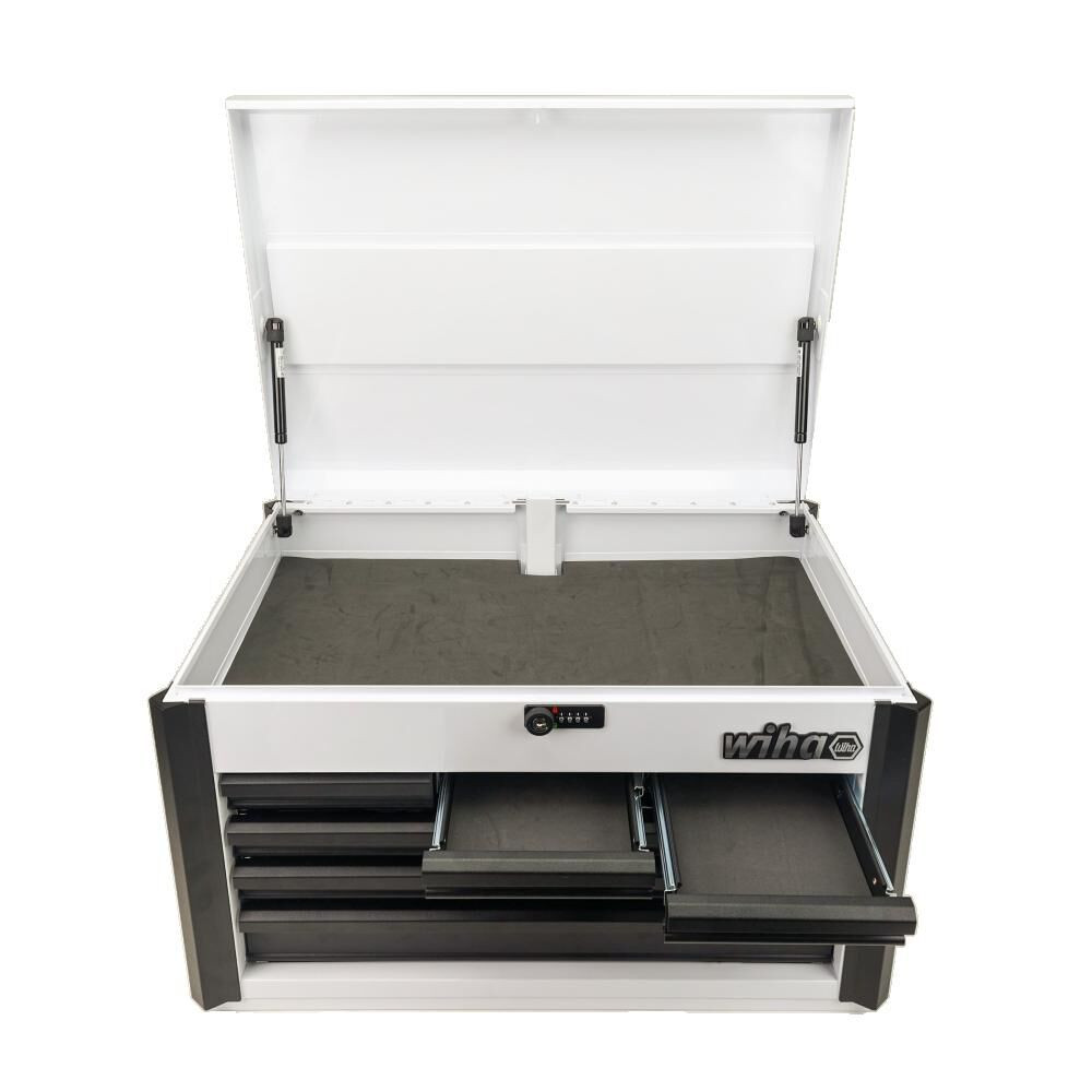 Wiha 147-Piece Bench Top Tool Chest Kit, White (91880) | JB Tools