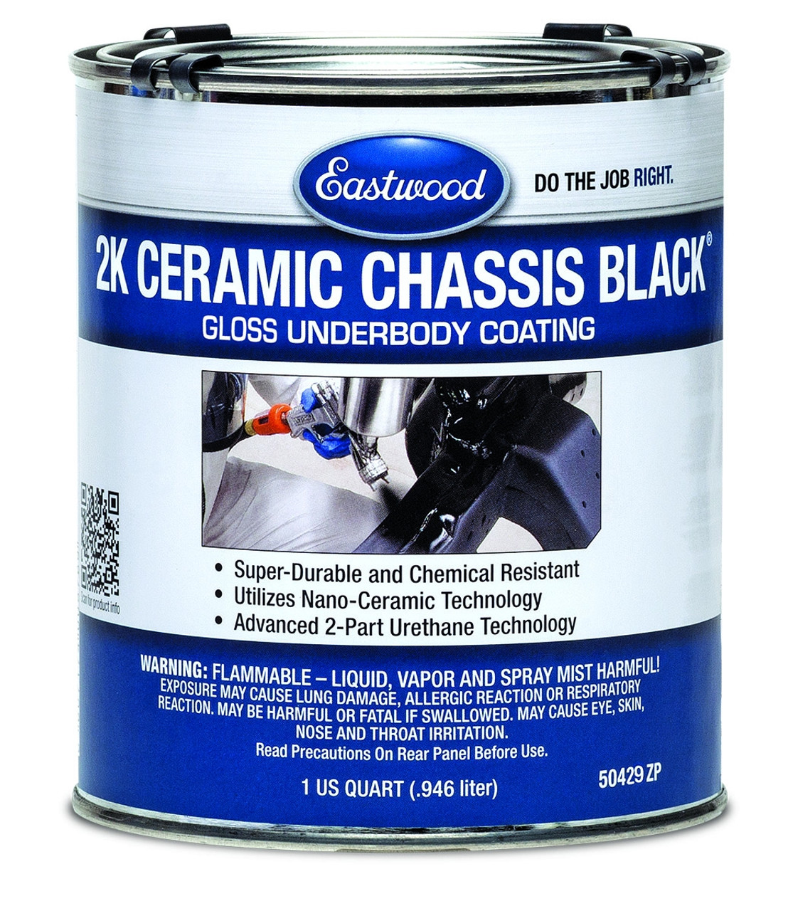 Eastwood 2K Ceramic Chassis Black Gloss Qt (50429ZP) | JB Tools