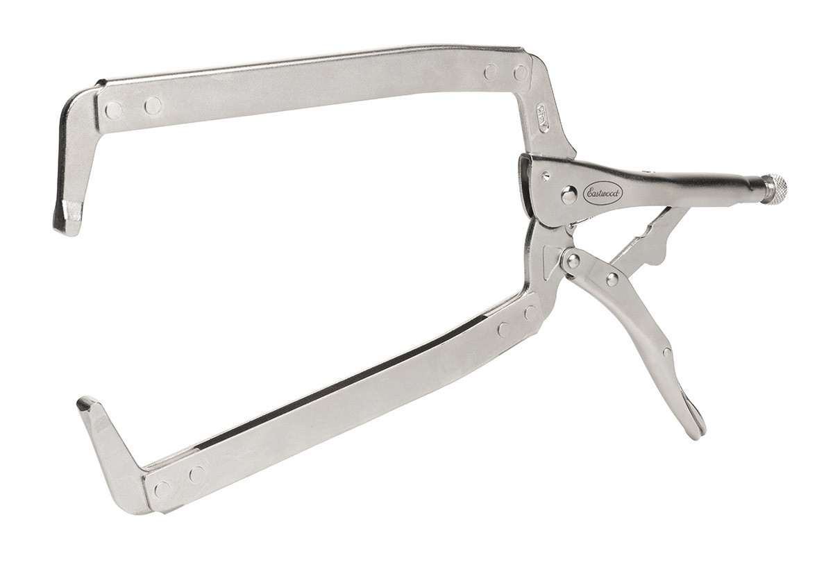 Eastwood 18 Inch Locking C Clamp with Swivel Pads (23014) | JB Tools